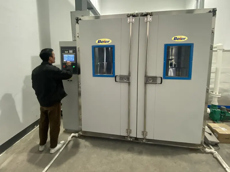 Камера испытаний температуры и влажности Walk-in для Испытательного института в провинции Хунань (2023)